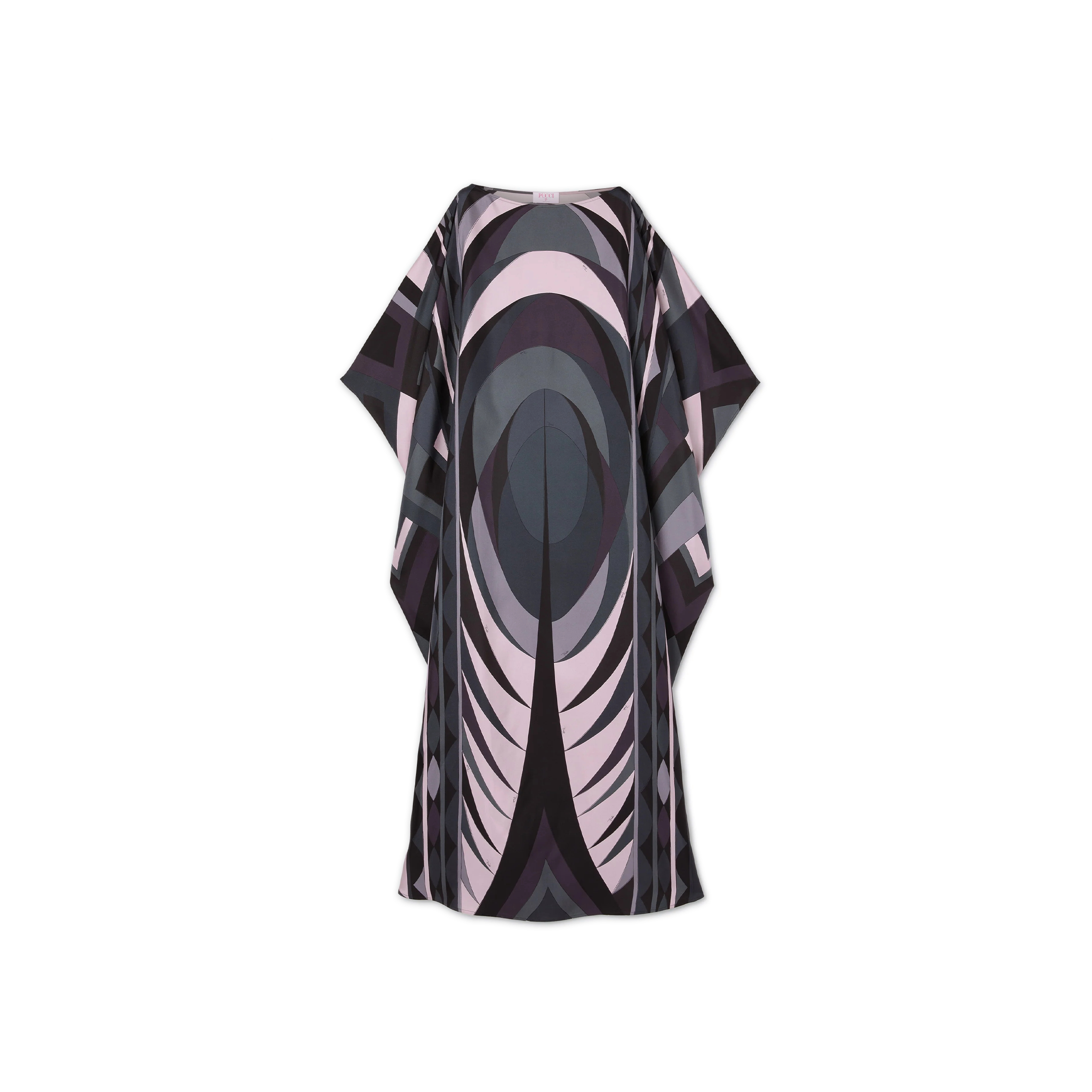PUCCI VOLUTE PRINT LONG KAFTAN 5URL155U851036